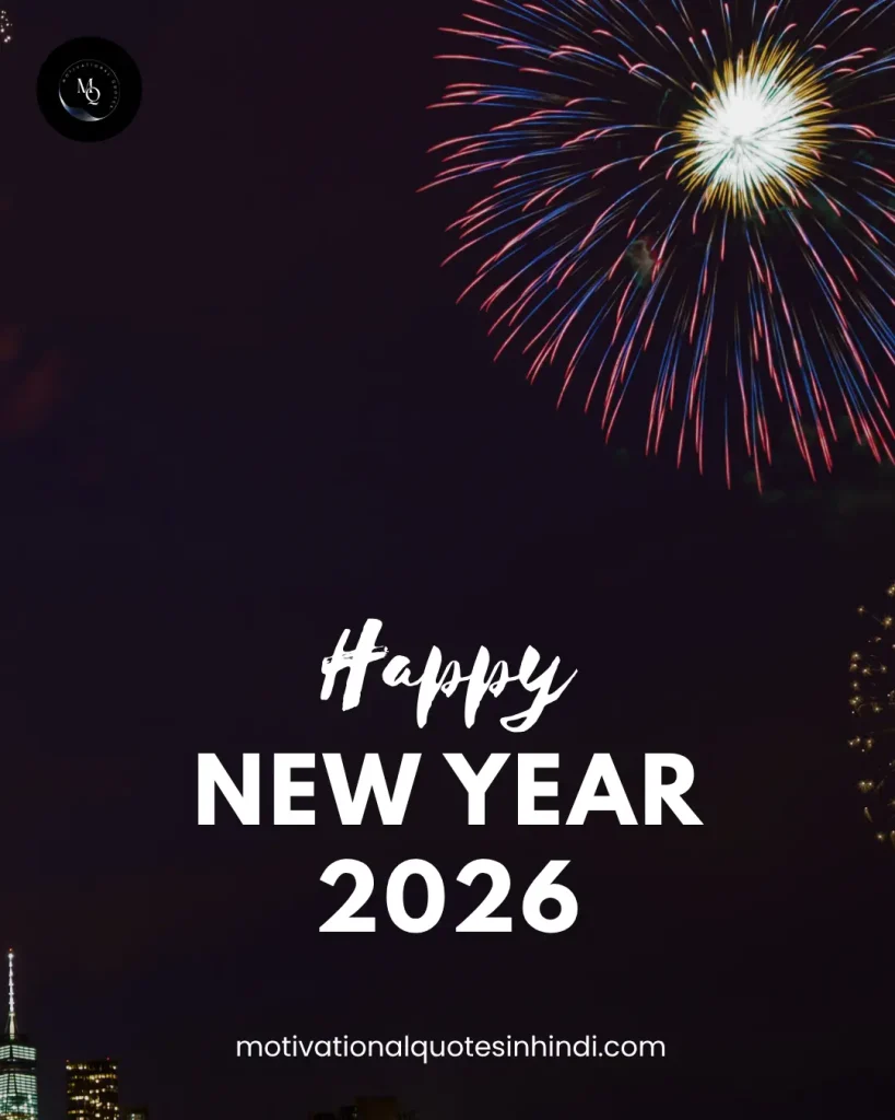 Happy New Year Wishes 2026 By The San For social Media Status and Captions 7 3