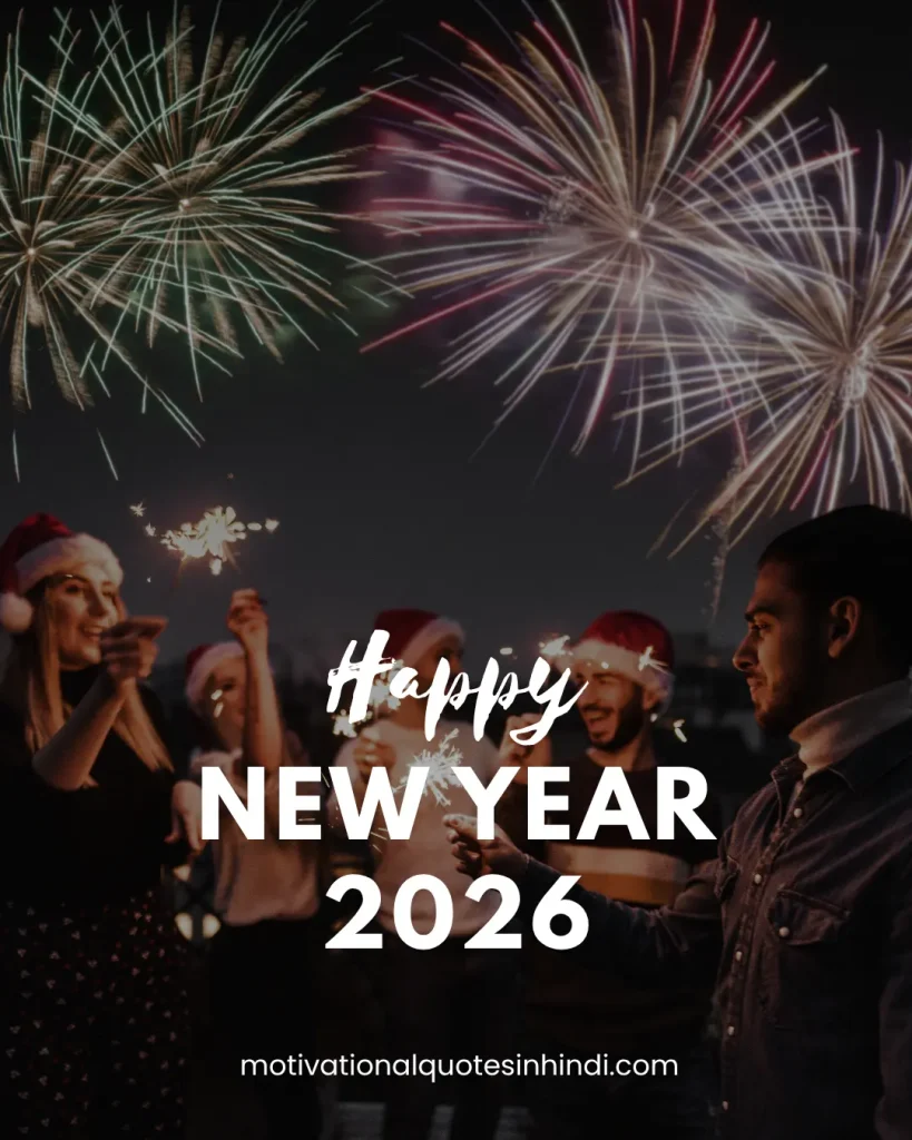 Happy New Year Wishes 2026 By The San For social Media Status and Captions 6 4